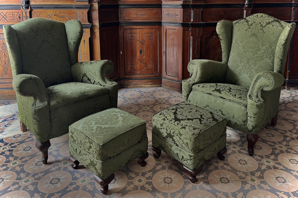 sillones verdes