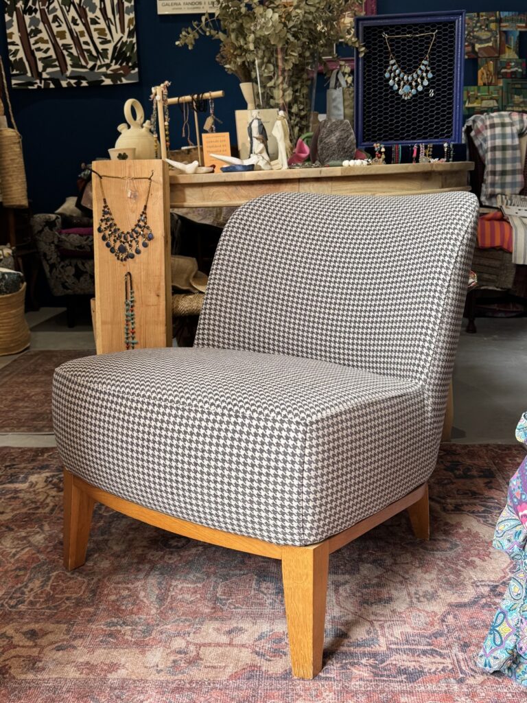 sillon estampado pata de gallo
